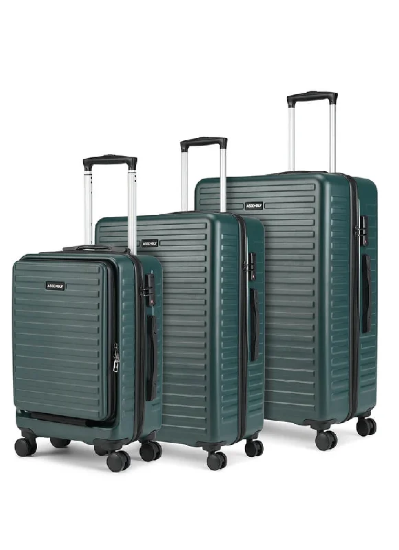 StarkPro Combo | Green | Set of 3 Luggage