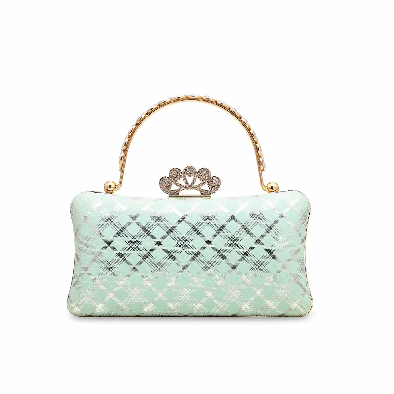 Green Fancy Clutch P15365