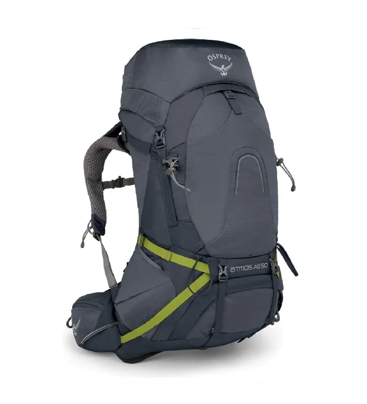 Osprey Atmos AG 50 Backpack with Raincover - Medium - Men's Backpacking