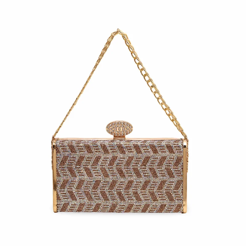 Golden Bridal Clutch P15561