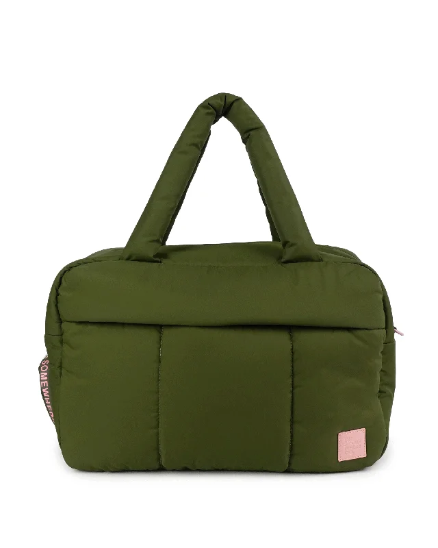 Khaki Marshmallow Duffle Bag