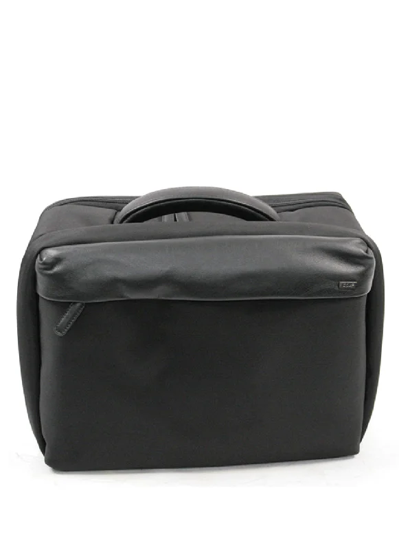 Cox Laptop Briefcase Nylon w. Leather Large