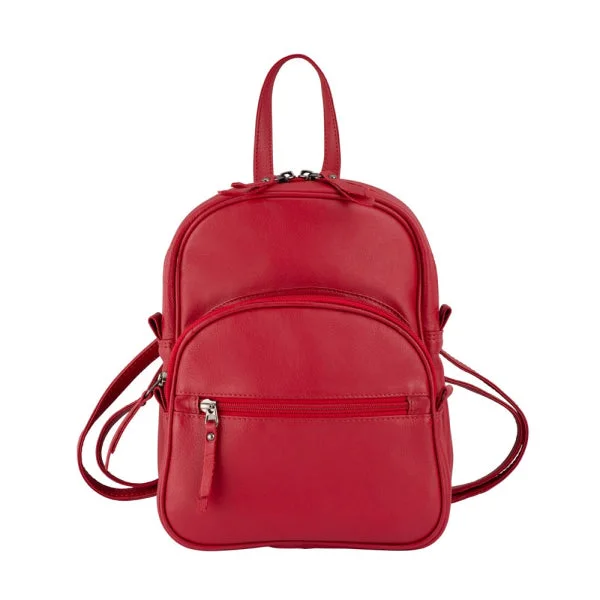 Franco Bonini - 23-001 Leather backpack - Red