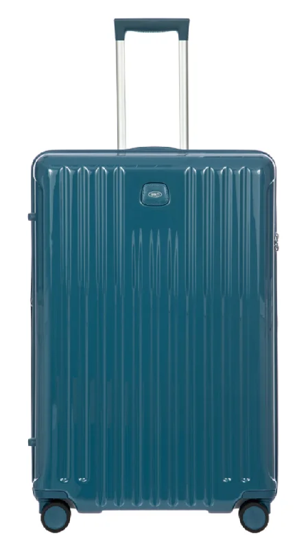 Positano Large Monochrome Trolley - Sea Green