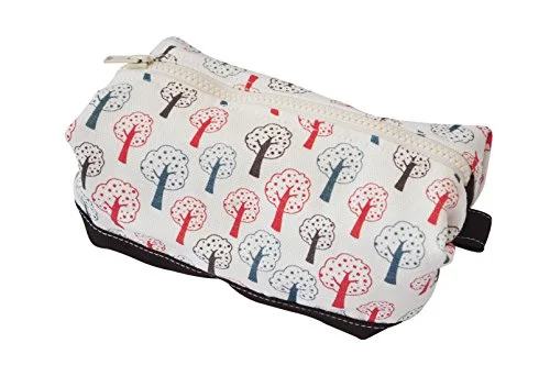 Vietsbay'S Women Floralprint Canvas Toiletry Bag Makeup Cosmetic Pouch