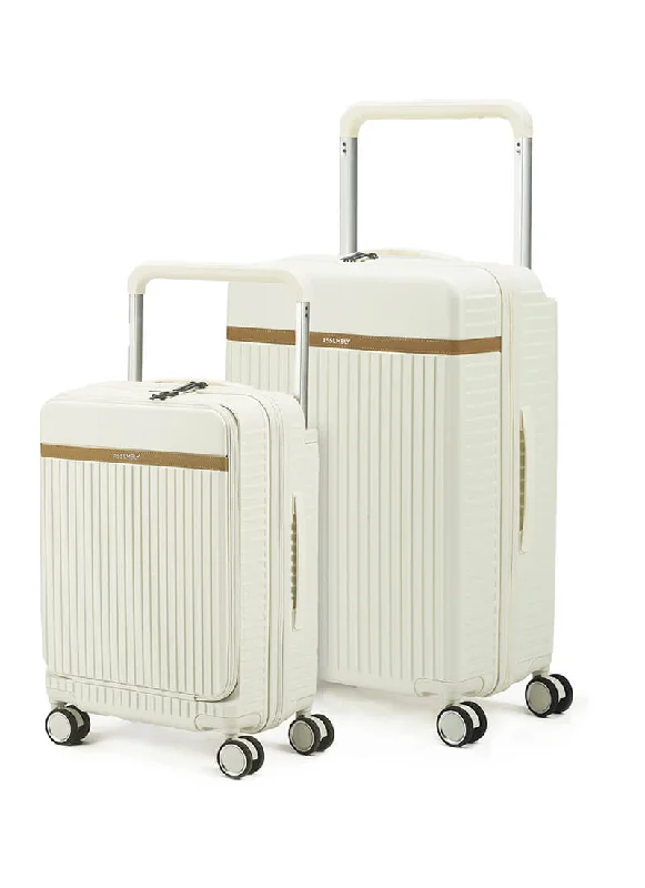 Rover Pro Combo | Moon-White | CabinPro+Large Hard Luggage