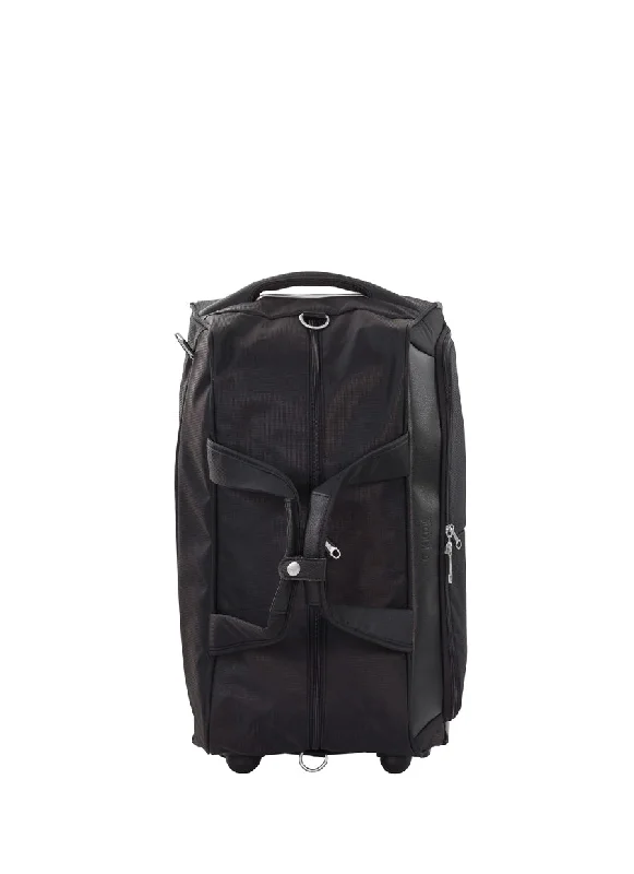 KKDK Black Duffle Bag on wheels