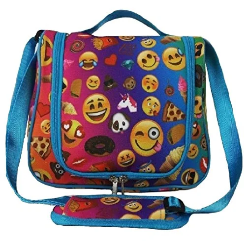 Emojicon Tioletry Cosmetic Bag