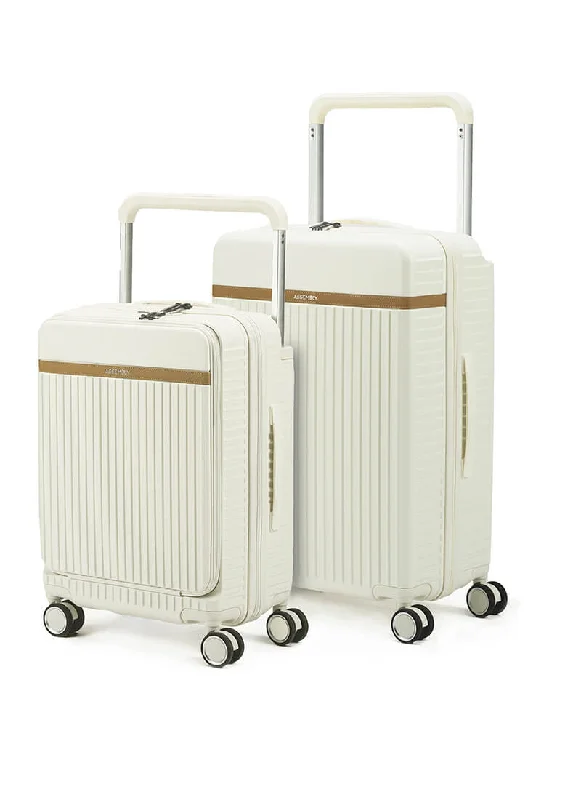 Rover Pro Combo | Moon-White | CabinPro+Medium Hard Luggage