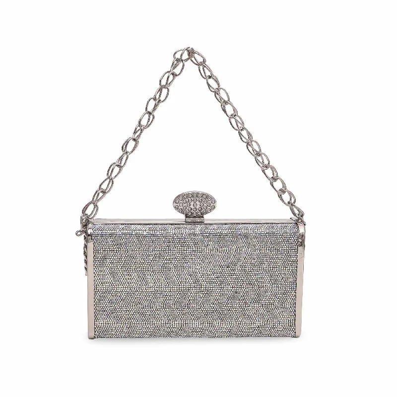 Silver Bridal Clutch P15561