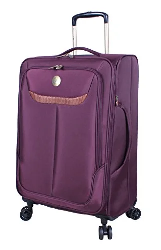 Caribbean Joe 20" Carry On Ultra Lightweight Expandable Luggage With Spinner Wheels