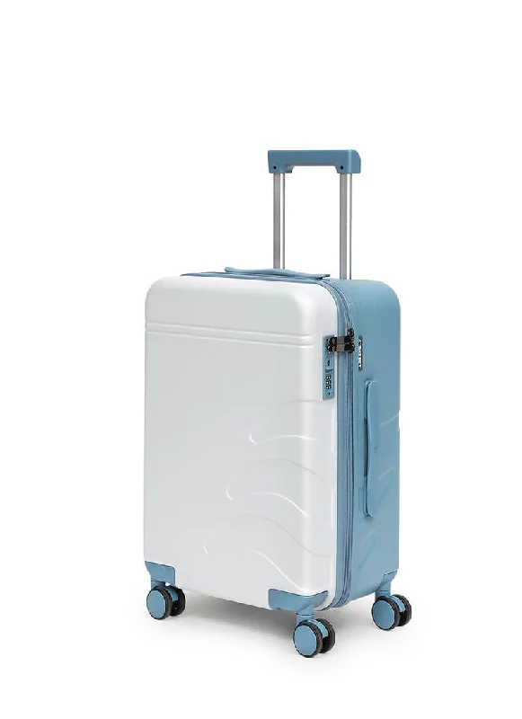 Flowe | Blue | Cabin Hard Luggage