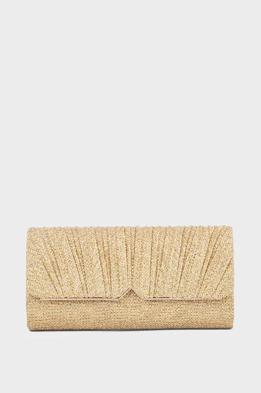 Party Wear Clutch BK4034-Yellow