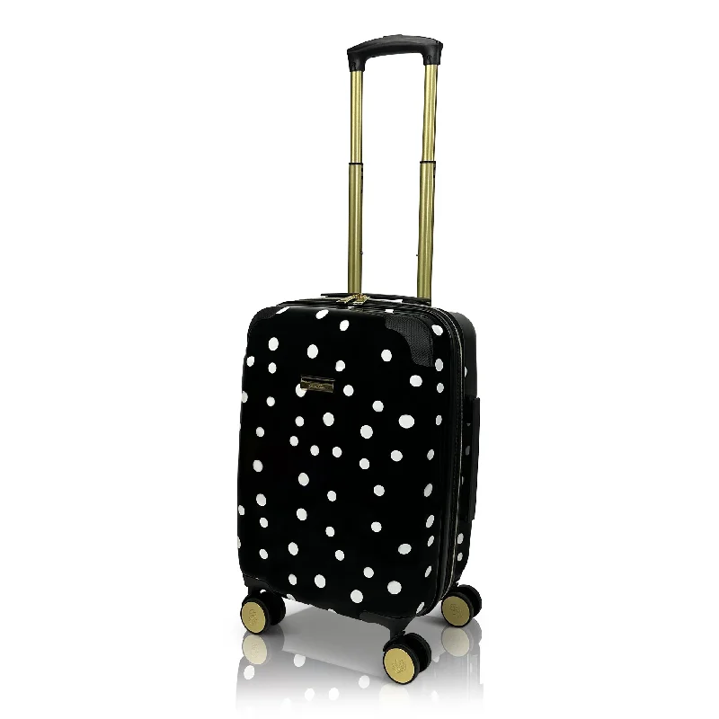 Jenni Chan Polka Dot 21" Hardside Spinner Luggage