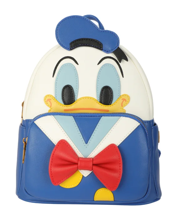 Donald Duck - DIS337 Deluxe Mini Backpack bow tie - Blue