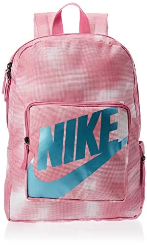 Nike BA6213 693 Junior YTH Classic AOP Backpack M Flamingo/Cerulean