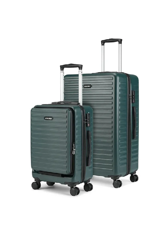 StarkPro Combo | Green | CabinPro+Large Hard Luggage