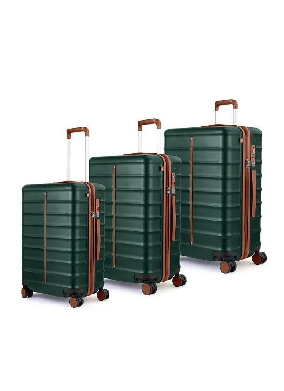 Odyssey Combo | Forest | Set of 3 Hard Luggage