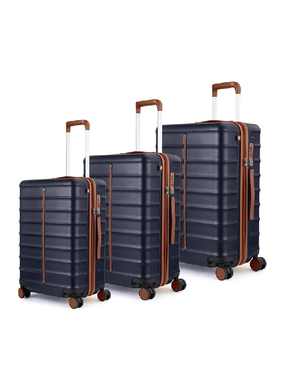 Odyssey Combo | Ocean | Set of 3 Hard Luggage