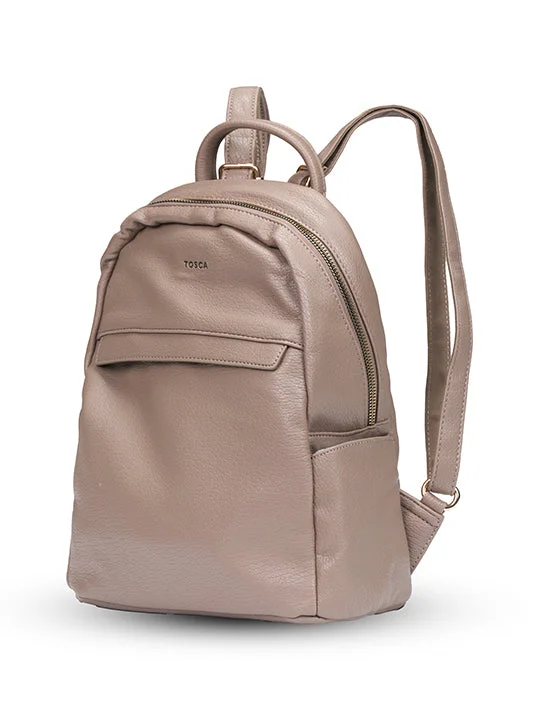 Tosca - TH053 Fashion backpack - Taupe