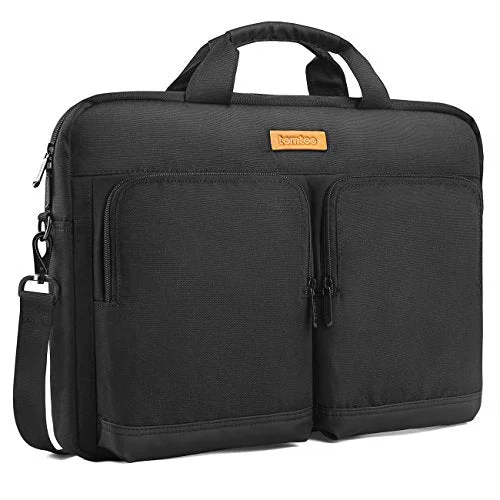 Tomtoc 15.6 Inch Laptop Shoulder Bag Laptop Briefcase Messenger Bag Case Sleeve For 15 - 15.6