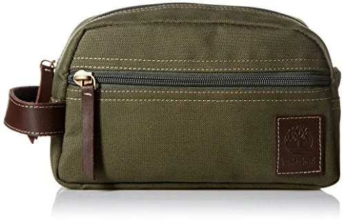 Timberland Men'S Toiletry Bag Canvas Travel Kit Organizer