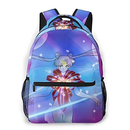 Sai-Lor Mo-On Backpack Travel College School Daypack Bookbag Casual Sports Backpack Laptop Backpack For Women Men