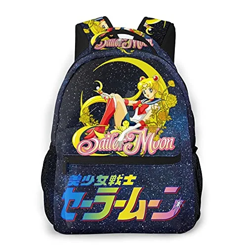 Sai-Lor Mo-On Backpack Travel College School Daypack Bookbag Casual Sports Backpack Laptop Backpack For Women Men