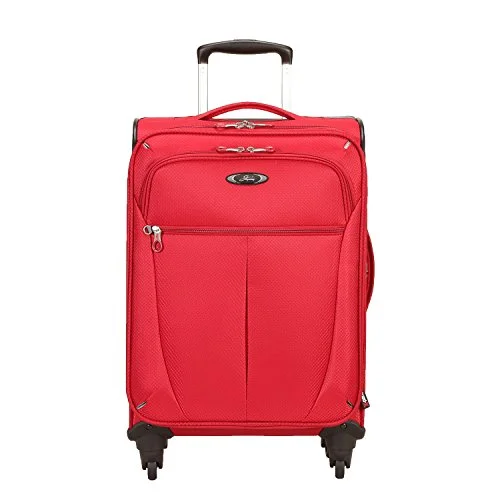 Skyway Mirage Superlight 20-Inch 4 Wheel Expandable Carry-On, Formula 1 Red, One Size