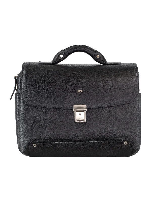 KKDK Executive Compact Leather Computer Case LR05 