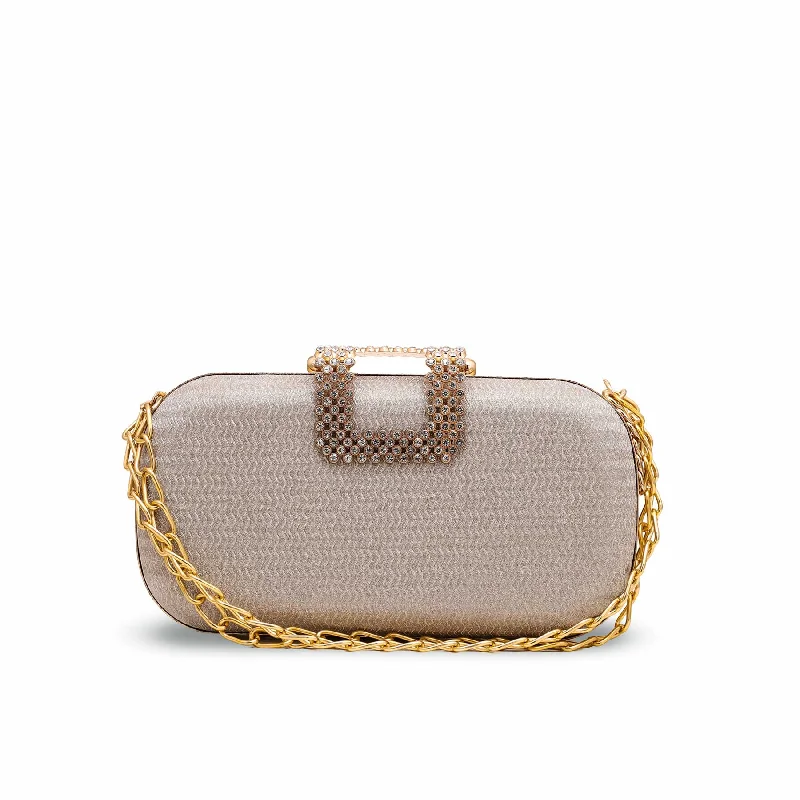 Golden Fancy Clutch P15368