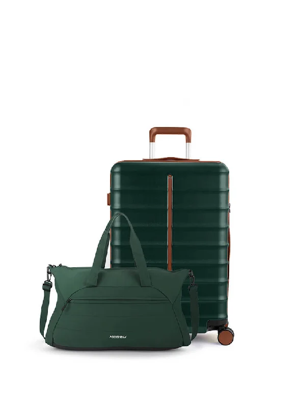 Odyssey & Float Duffle Combo | Forest Green | Cabin Hard Luggage & Duffle