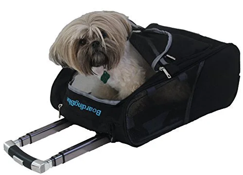 New Delta Pet Rolling Small Pet Carry On Carrier Size: 17" X 13" X 8"